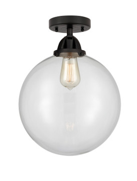 Semi-Flush Mts. Cage by Innovations ( 405 | 288-1C-BK-G202-12-LED Nouveau 2 ) 