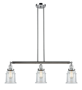 Linear/Island 3 Light Bar by Innovations ( 405 | 213-PC-G182-LED Franklin Restoration ) 