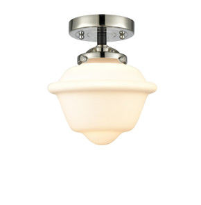 Semi-Flush Mts. Glass Down by Innovations ( 405 | 284-1C-BPN-G531-LED Nouveau ) 