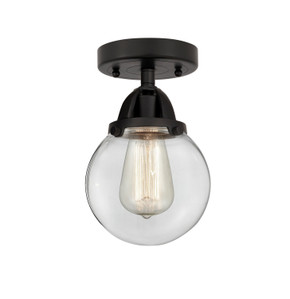 Semi-Flush Mts. Cage by Innovations ( 405 | 288-1C-BK-G202-6-LED Nouveau 2 ) 