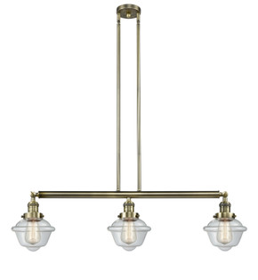 Linear/Island 3 Light Bar by Innovations ( 405 | 213-AB-G532-LED Franklin Restoration ) 