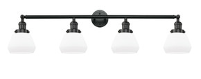 Bathroom Fixtures Four Lights by Innovations ( 405 | 215-BK-G171-LED Franklin Restoration ) 