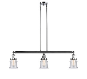 Linear/Island 3 Light Bar by Innovations ( 405 | 213-PC-G184S Franklin Restoration ) 