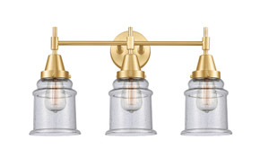Bathroom Fixtures Three Lights by Innovations ( 405 | 447-3W-SG-G184 Caden ) 