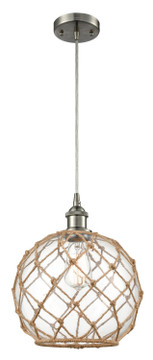 Pendants Glass Down by Innovations ( 405 | 516-1P-SN-G122-10RB Ballston ) 