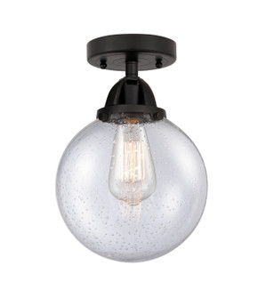 Semi-Flush Mts. Cage by Innovations ( 405 | 288-1C-BK-G204-8 Nouveau 2 ) 