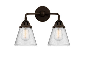 Bathroom Fixtures Two Lights by Innovations ( 405 | 288-2W-OB-G64-LED Nouveau 2 ) 