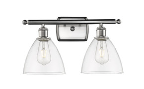 Bathroom Fixtures Two Lights by Innovations ( 405 | 516-2W-SN-GBD-752 Ballston ) 