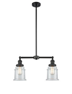 Linear/Island 2 Light Bar by Innovations ( 405 | 209-BK-G182-LED Franklin Restoration ) 
