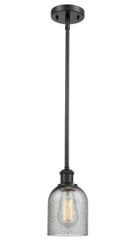 Mini Pendants Glass Down by Innovations ( 405 | 516-1S-BK-G257-LED Ballston ) 
