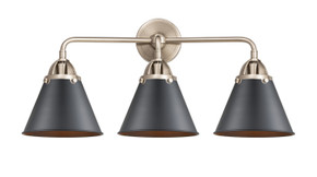Bathroom Fixtures Three Lights by Innovations ( 405 | 288-3W-SN-M13-BK Nouveau 2 ) 