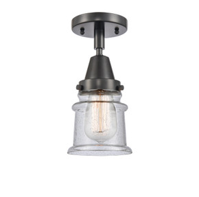 Semi-Flush Mts. Glass Down by Innovations ( 405 | 447-1C-BK-G184S Caden ) 
