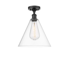 Semi-Flush Mts. Glass Down by Innovations ( 405 | 516-1C-OB-GBC-122-LED Ballston ) 
