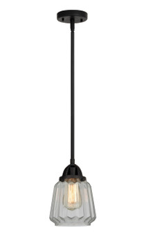 Mini Pendants Glass Down by Innovations ( 405 | 288-1S-BK-G142-LED Nouveau 2 ) 