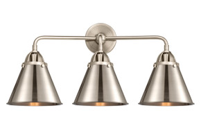 Bathroom Fixtures Three Lights by Innovations ( 405 | 288-3W-SN-M13-SN-LED Nouveau 2 ) 