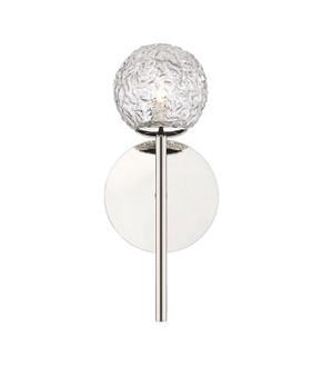 Sconces Single Glass by Innovations ( 405 | 320-1W-PN-G320-5CL-PN Barrington ) 