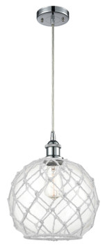 Pendants Glass Down by Innovations ( 405 | 516-1P-PC-G122-10RW-LED Ballston ) 
