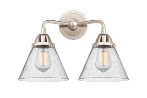 Bathroom Fixtures Two Lights by Innovations ( 405 | 288-2W-PN-G44-LED Nouveau 2 ) 