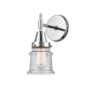 Sconces Single Glass by Innovations ( 405 | 447-1W-PC-G184S-LED Caden ) 