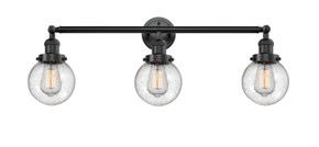 Bathroom Fixtures Three Lights by Innovations ( 405 | 205-OB-G204-6 Franklin Restoration ) 