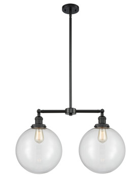 Linear/Island 2 Light Bar by Innovations ( 405 | 209-BK-G202-12 Franklin Restoration ) 