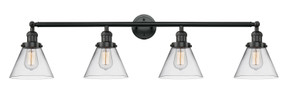 Bathroom Fixtures Four Lights by Innovations ( 405 | 215-BK-G42 Franklin Restoration ) 