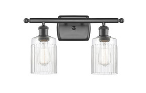 Bathroom Fixtures Two Lights by Innovations ( 405 | 516-2W-OB-G342 Ballston ) 