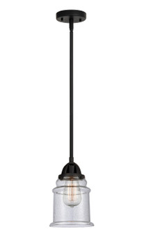 Mini Pendants Glass Down by Innovations ( 405 | 288-1S-BK-G184-LED Nouveau 2 ) 