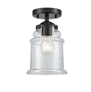 Semi-Flush Mts. Glass Down by Innovations ( 405 | 284-1C-OB-G182-LED Nouveau ) 