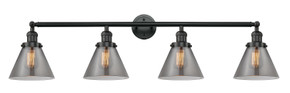 Bathroom Fixtures Four Lights by Innovations ( 405 | 215-BK-G43-LED Franklin Restoration ) 