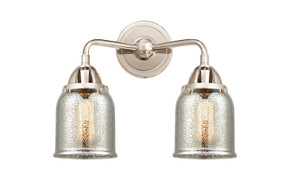 Bathroom Fixtures Two Lights by Innovations ( 405 | 288-2W-PN-G58-LED Nouveau 2 ) 