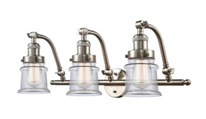 Bathroom Fixtures Three Lights by Innovations ( 405 | 515-3W-SN-G182S Franklin Restoration ) 