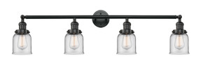 Bathroom Fixtures Four Lights by Innovations ( 405 | 215-BK-G52-LED Franklin Restoration ) 