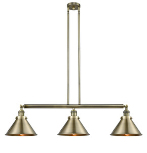 Linear/Island 3 Light Bar by Innovations ( 405 | 213-AB-M10-AB Franklin Restoration ) 