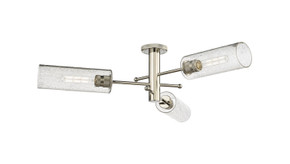 Semi-Flush Mts. Multi-port/Cluster by Innovations ( 405 | 434-3F-PN-G434-12SDY Downtown Urban ) 