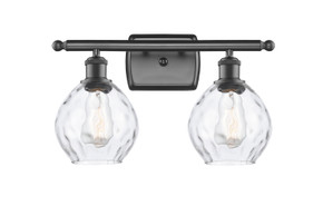Bathroom Fixtures Two Lights by Innovations ( 405 | 516-2W-OB-G362-LED Ballston ) 