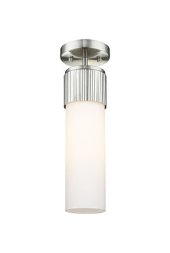 Semi-Flush Mts. Glass Down by Innovations ( 405 | 428-1F-SN-G428-12WH Downtown Urban ) 