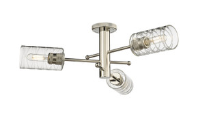 Semi-Flush Mts. Geometric/Linear by Innovations ( 405 | 434-3F-PN-G434-7DE Downtown Urban ) 