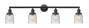 Bathroom Fixtures Four Lights by Innovations ( 405 | 215-BK-G54 Franklin Restoration ) 