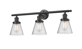 Bathroom Fixtures Three Lights by Innovations ( 405 | 205-OB-G64-LED Franklin Restoration ) 