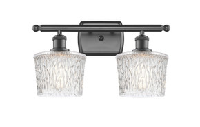 Bathroom Fixtures Two Lights by Innovations ( 405 | 516-2W-OB-G402-LED Ballston ) 