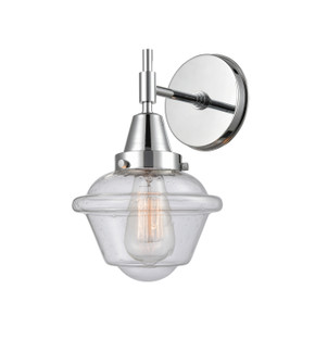 Sconces Single Glass by Innovations ( 405 | 447-1W-PC-G534-LED Caden ) 