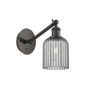 Sconces Single Glass by Innovations ( 405 | 317-1W-OB-G559-5SM Ballston ) 
