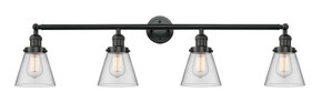 Bathroom Fixtures Four Lights by Innovations ( 405 | 215-BK-G62 Franklin Restoration ) 