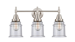 Bathroom Fixtures Three Lights by Innovations ( 405 | 447-3W-SN-G184 Caden ) 
