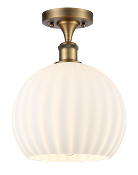 Semi-Flush Mts. Geometric/Linear by Innovations ( 405 | 516-1C-BB-G1217-10WV Ballston ) 