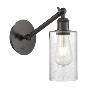 Sconces Single Glass by Innovations ( 405 | 317-1W-OB-G804 Ballston ) 
