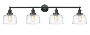 Bathroom Fixtures Four Lights by Innovations ( 405 | 215-BK-G713-LED Franklin Restoration ) 