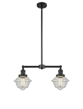 Linear/Island 2 Light Bar by Innovations ( 405 | 209-BK-G534-LED Franklin Restoration ) 