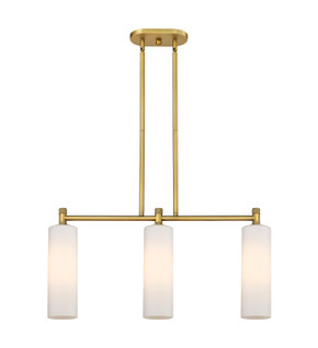 Linear/Island 3 Light Bar by Innovations ( 405 | 434-3I-BB-G434-12WH Downtown Urban ) 